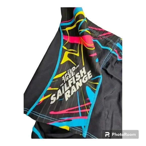 MY KILOMETER MEN ATHLETIC JAMMERS | SWIMWEAR DURABLE SQUARE LEG TRUNKS 3XL - Picture 5 of 6